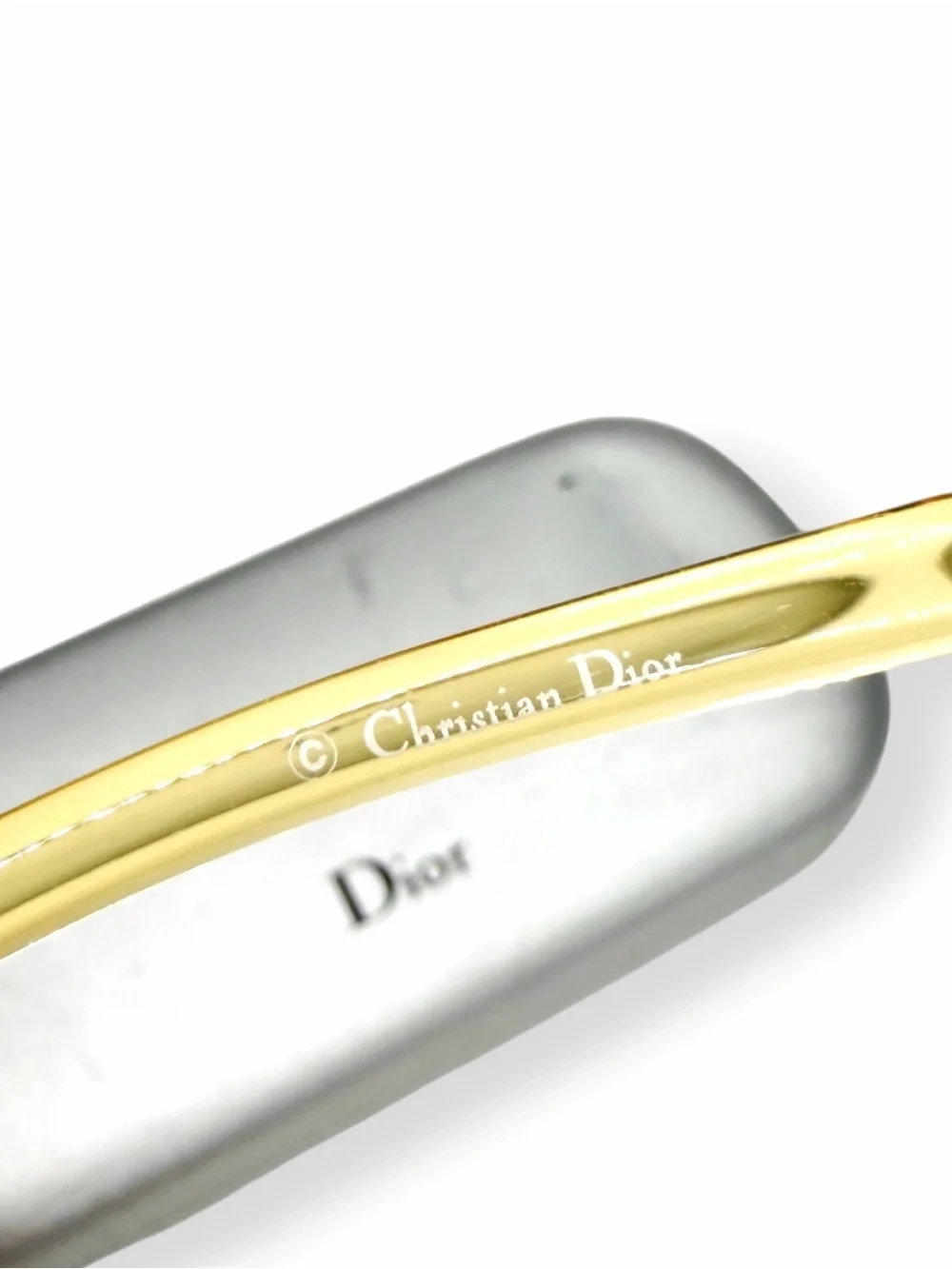 Vintage Christian Dior Diorlight Translucent Sunglasses, Swarovski Prescription
